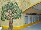 Eingang zum Friedenstunnel
