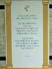 Inschrift von Mutter Teresa